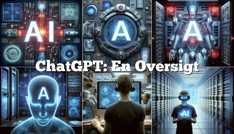chatgpt en oversigt ChatGPT: En Oversigt