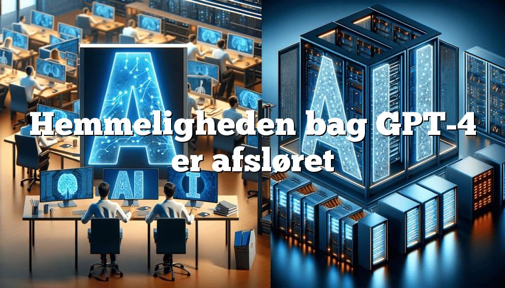 hemmeligheden bag gpt 4 er afsløret Hemmeligheden bag GPT-4 er afsløret