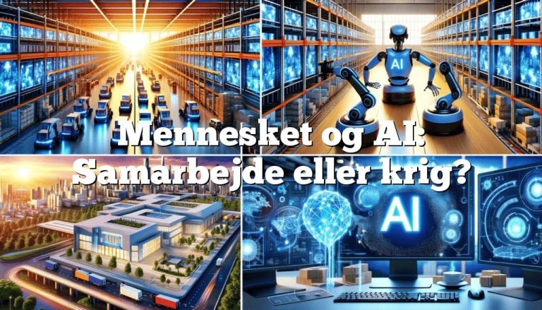 mennesket og ai samarbejde eller krig Mennesket og AI: Samarbejde eller krig?